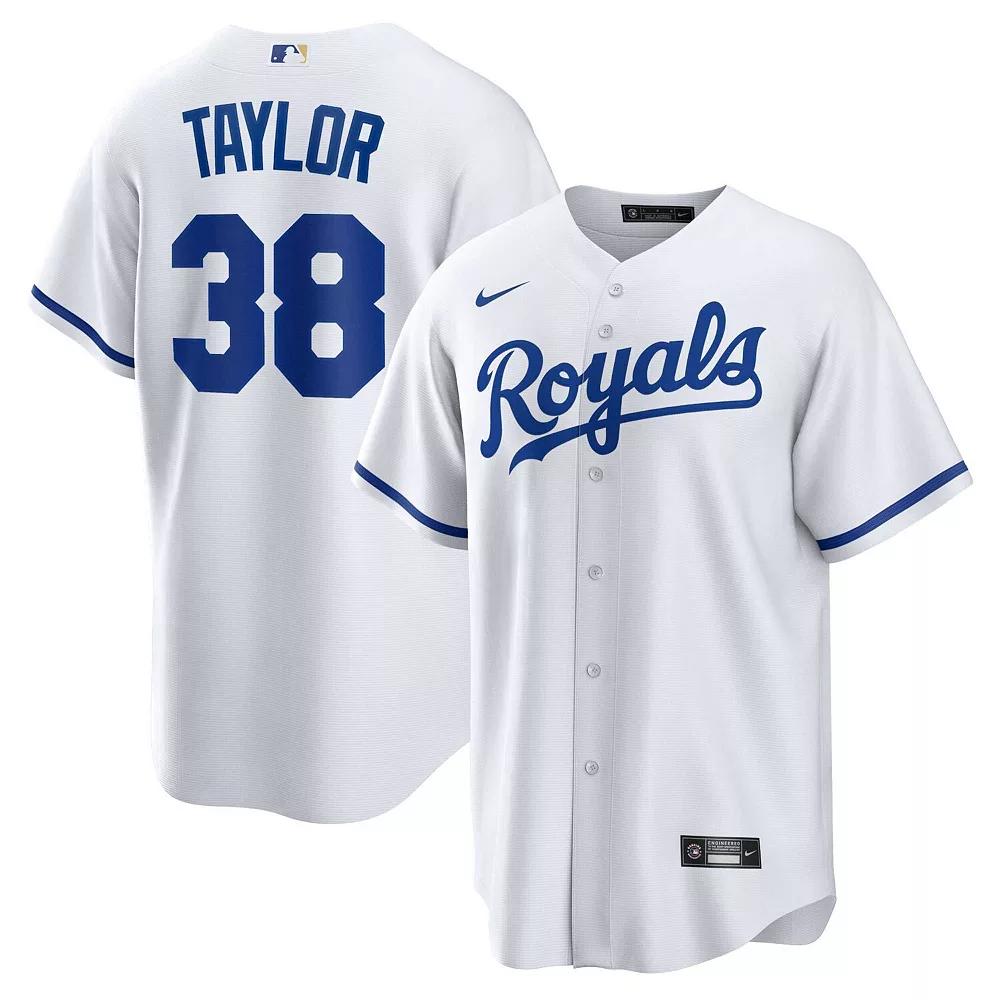 Men's Nike Josh Taylor White Kansas City Royals Home Replica Player Jersey,  Product Image