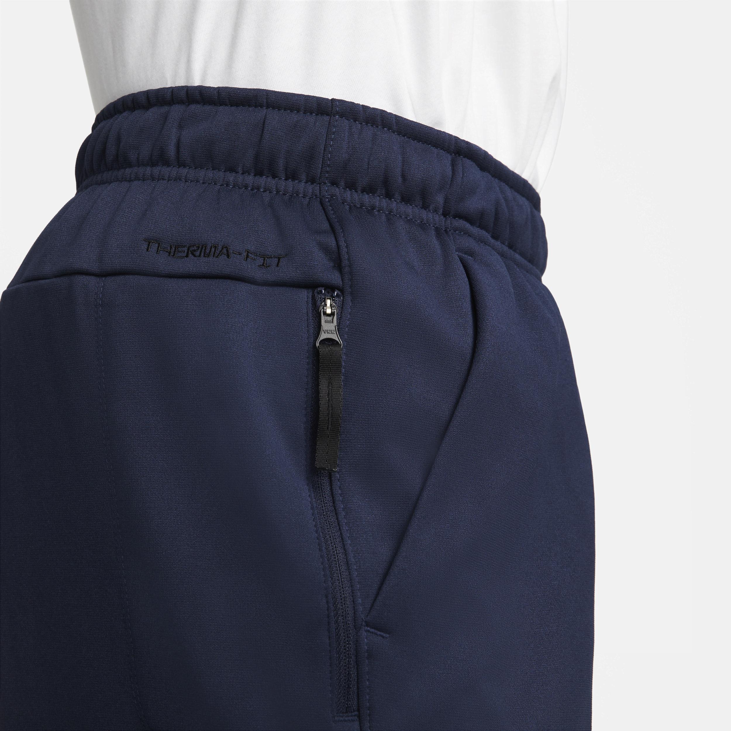 Mens Nike Therma Therma-FIT Open Hem Fitness Pants | DQ4856-063 Product Image