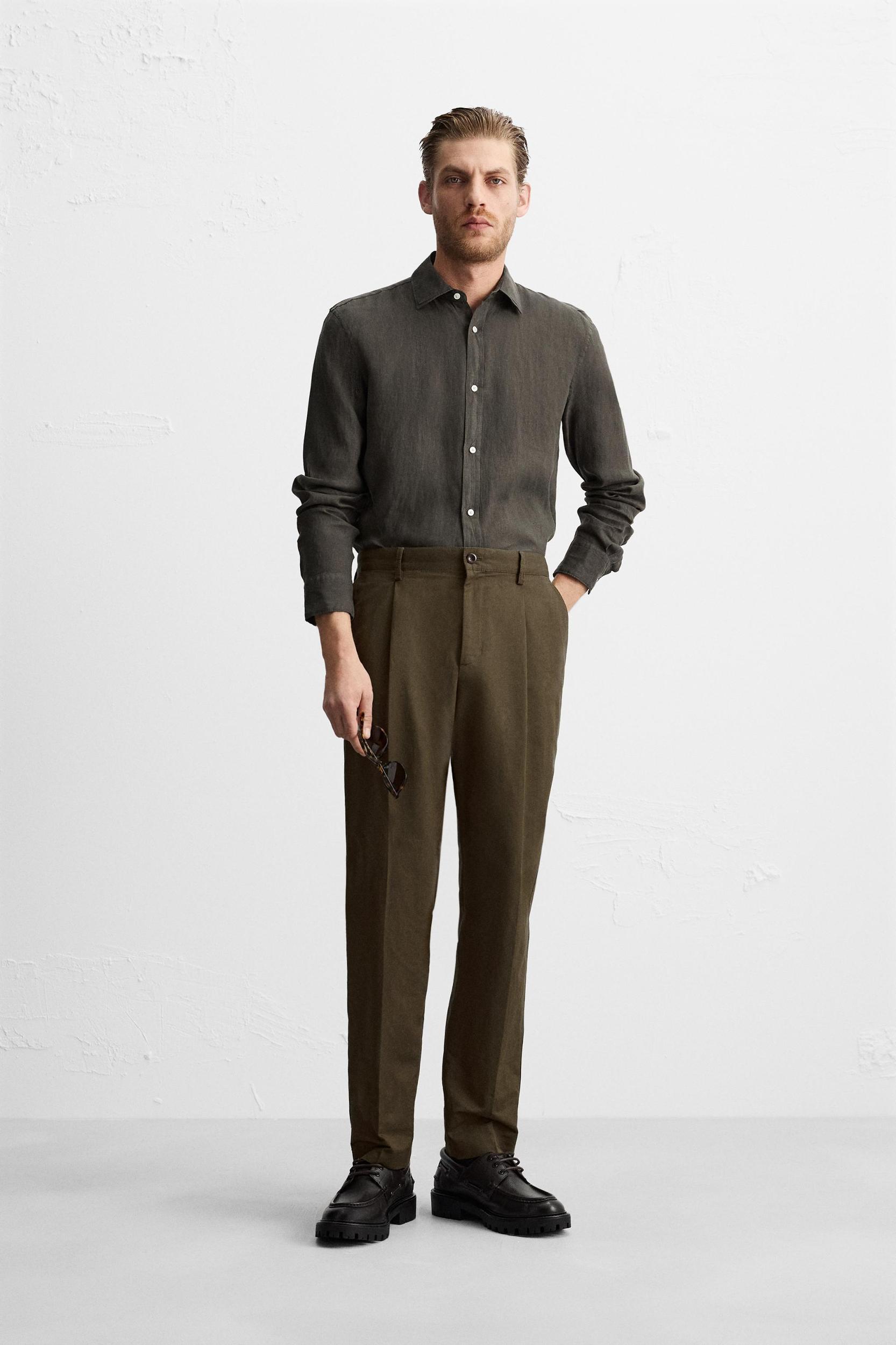 100% LINEN SHIRT Product Image