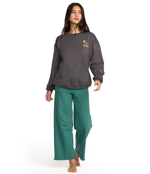 Billabong Desert Break Long Sleeve Fleece Sweatshirt Product Image