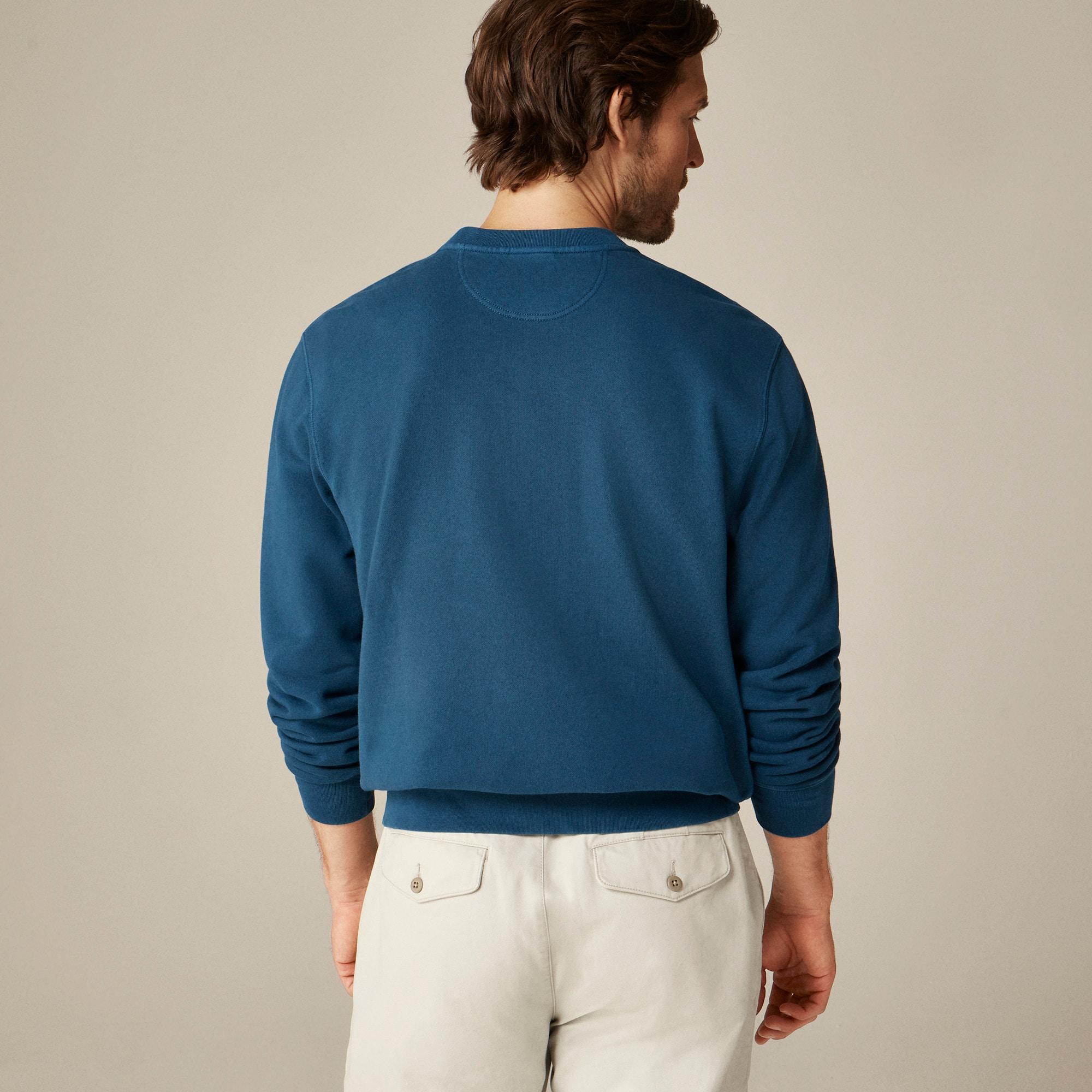 Lightweight french terry sweatshirt Product Image