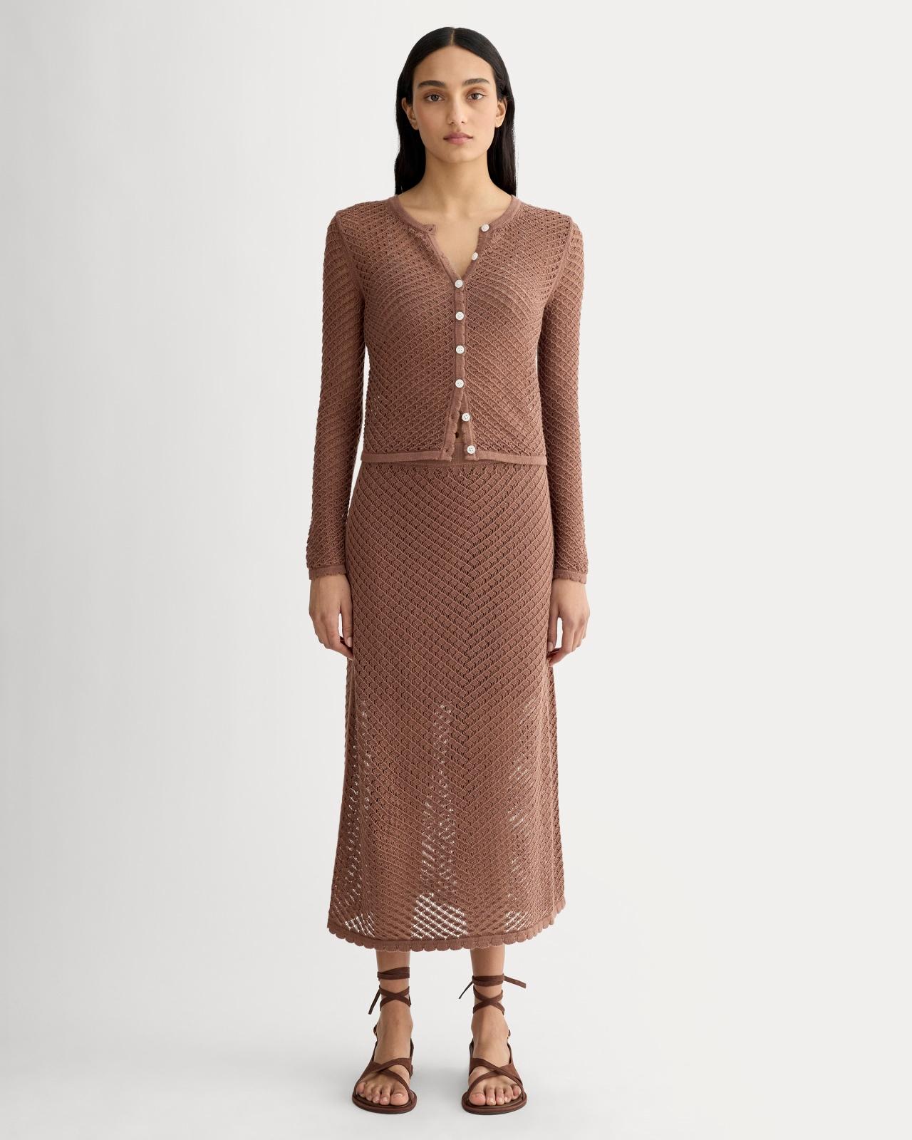 Womens Lace Knit Cardigan by Everlane Product Image