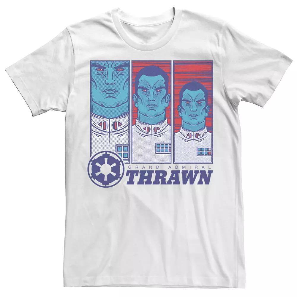 Men's Star Wars Grand Admiral Thrawn Pop Art Tee,  Product Image