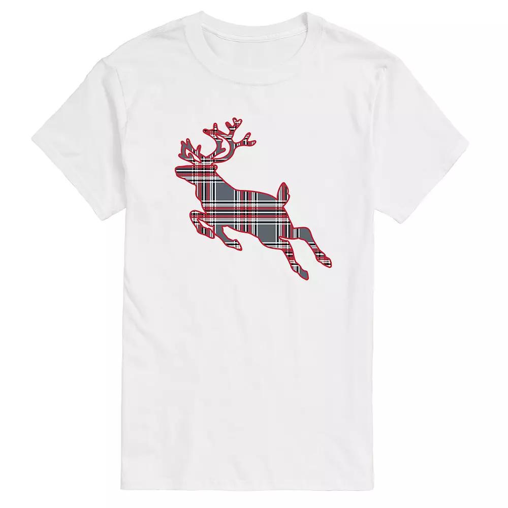 Big & Tall Deer Charcoal Tee, Men's,  Product Image