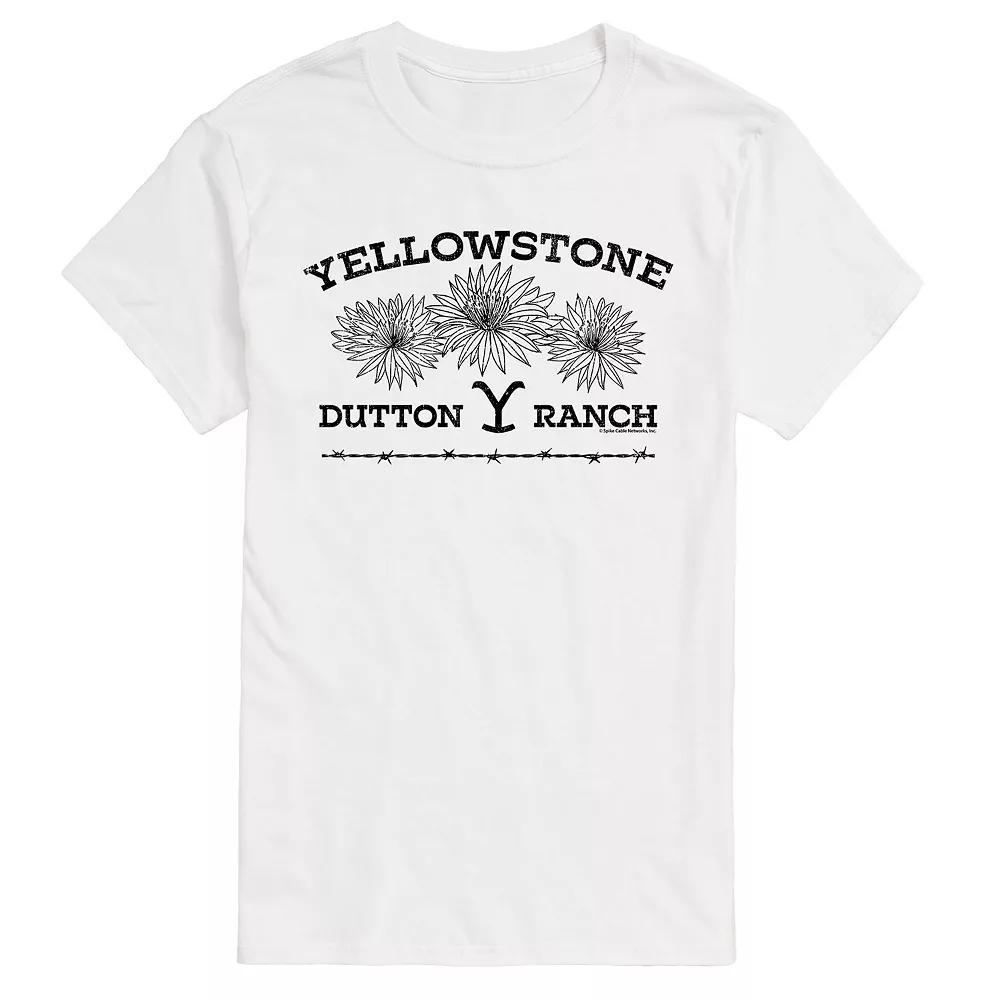 Big & Tall Yellowstone Wildflowers Tee, Men's,  Product Image