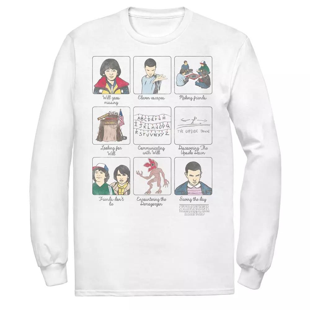 Men's Stranger Things Story Panels Tee,  Product Image