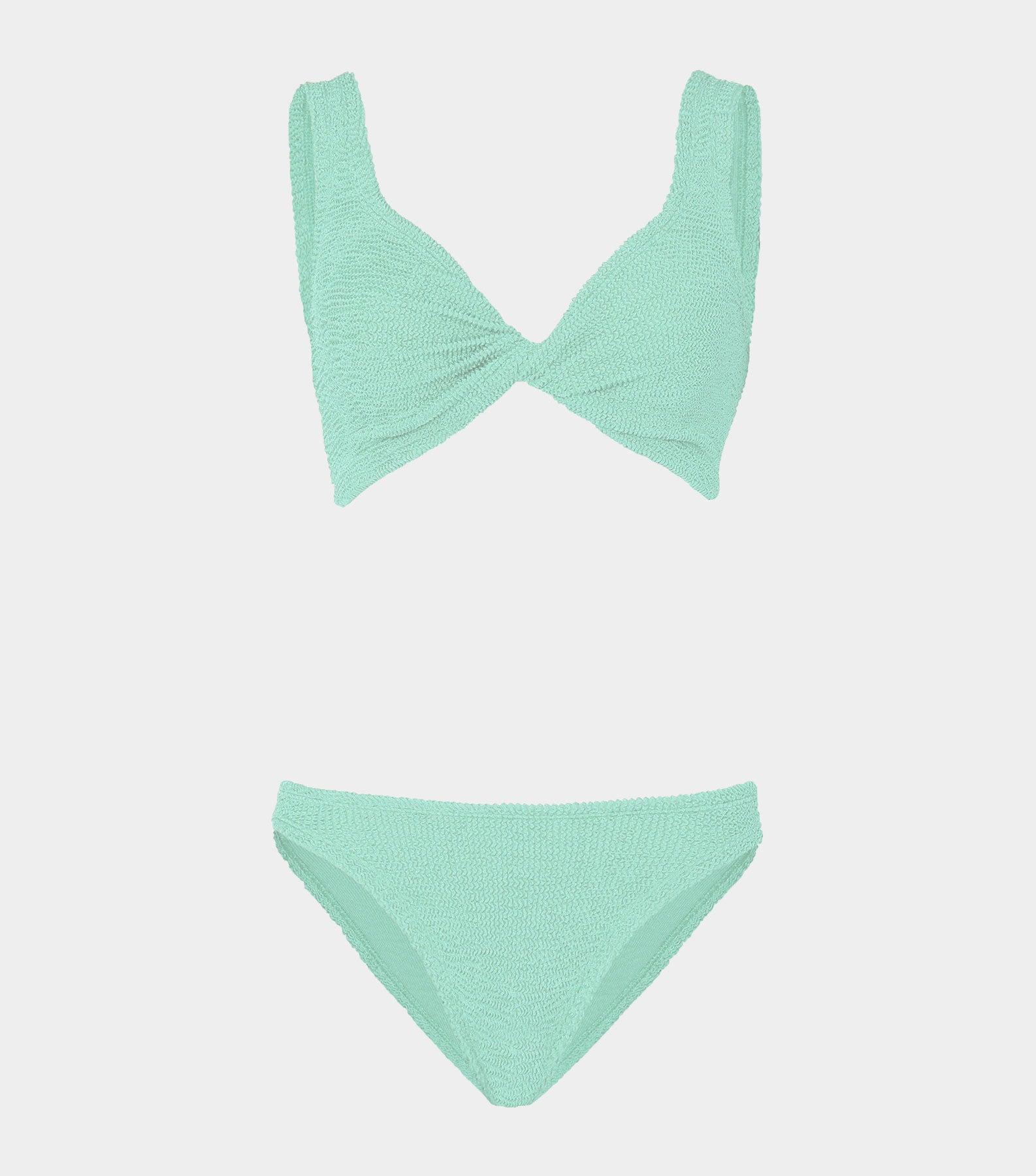 Juno Bikini - Metallic Mint Product Image