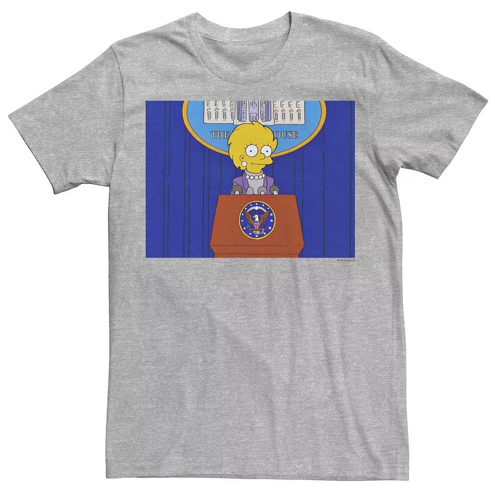 Men's The Simpsons Lisa Simpson President Tee,  Product Image