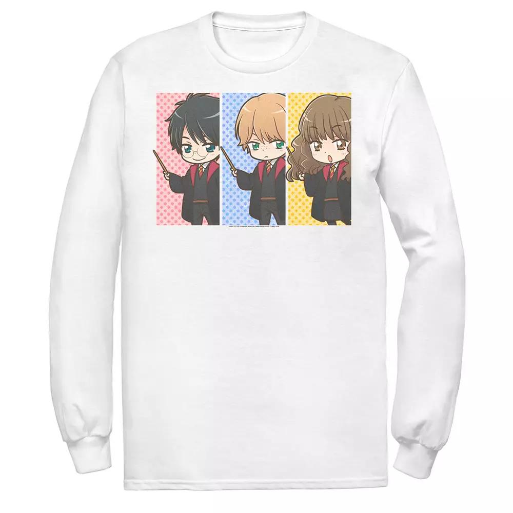 Men's Harry Potter Hermione Granger Ron Weasley Anime Panel Tee,  Product Image