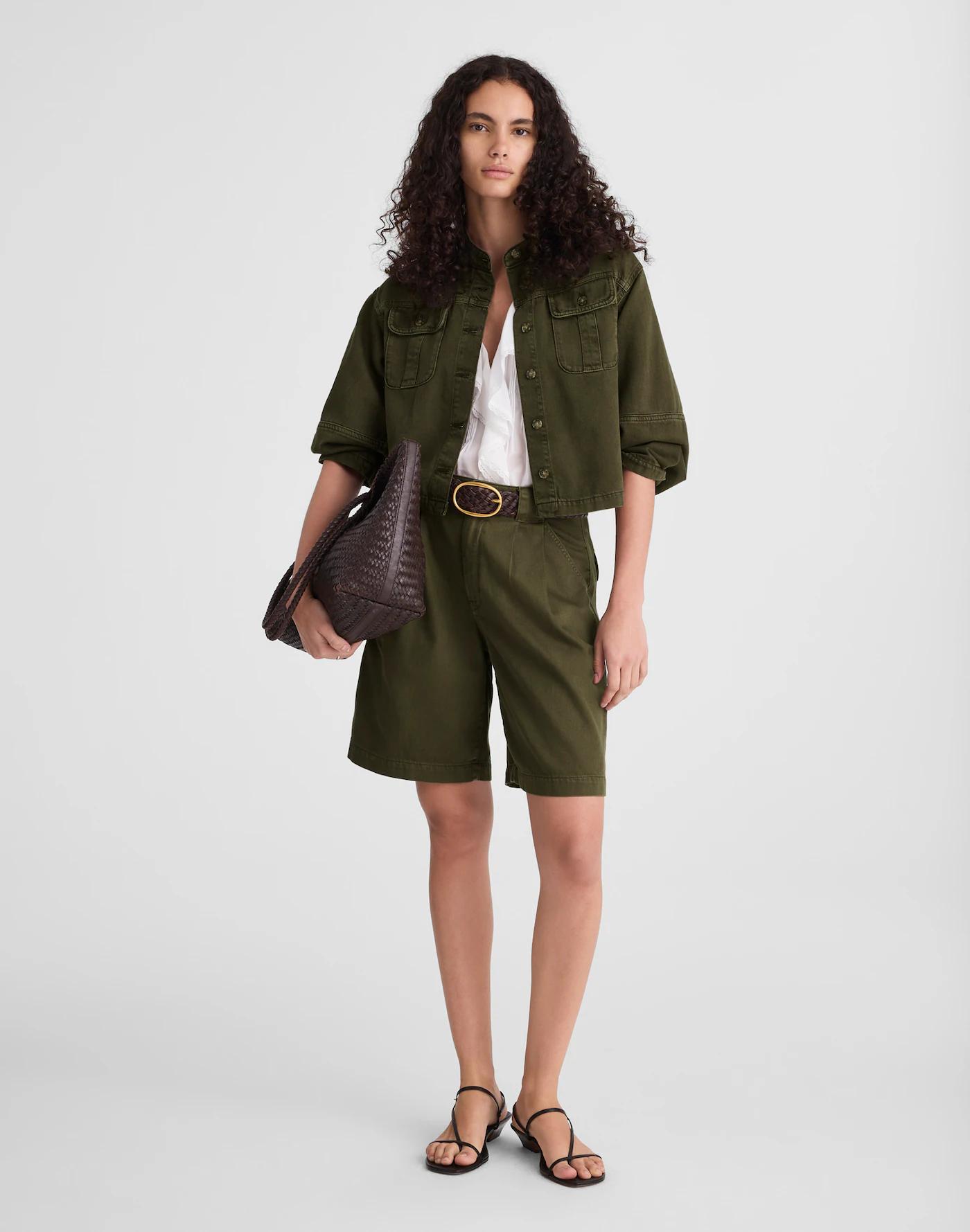 Pleated Trouser Short Product Image