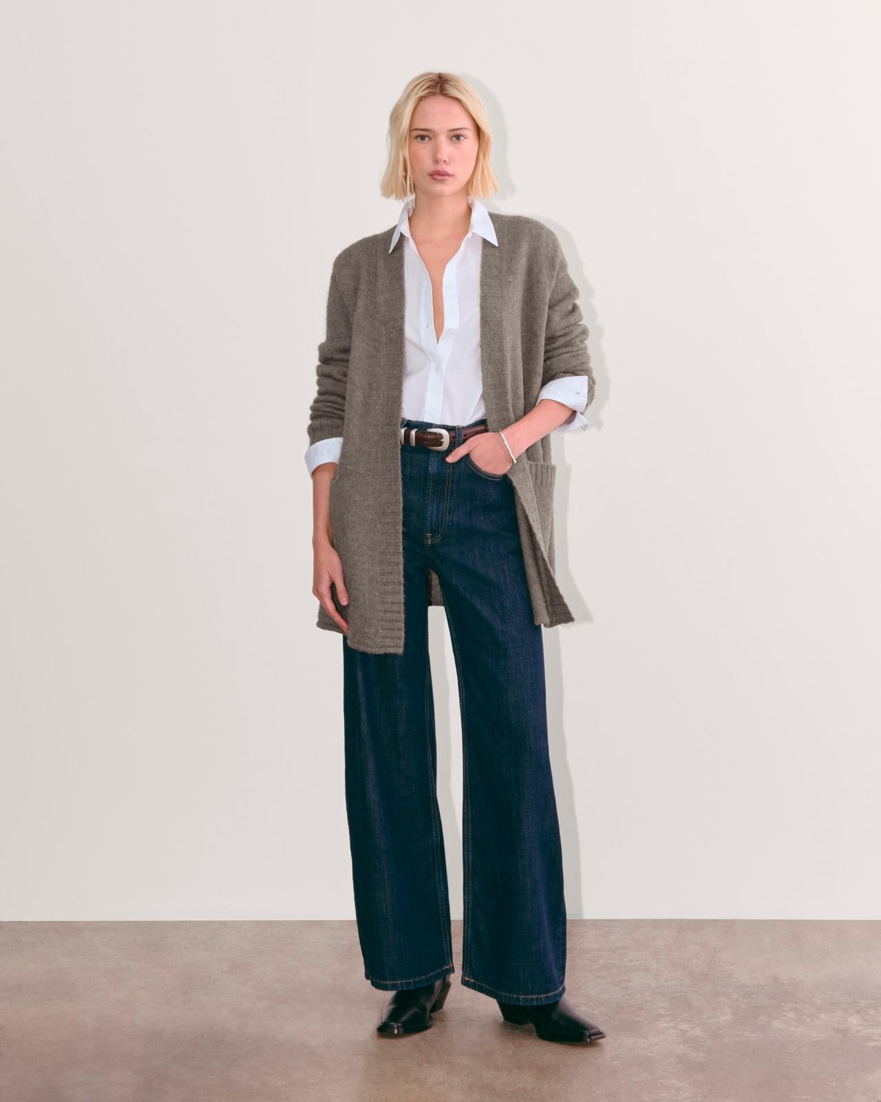 Womens Robe Cardigan in Alpaca by Everlane Product Image