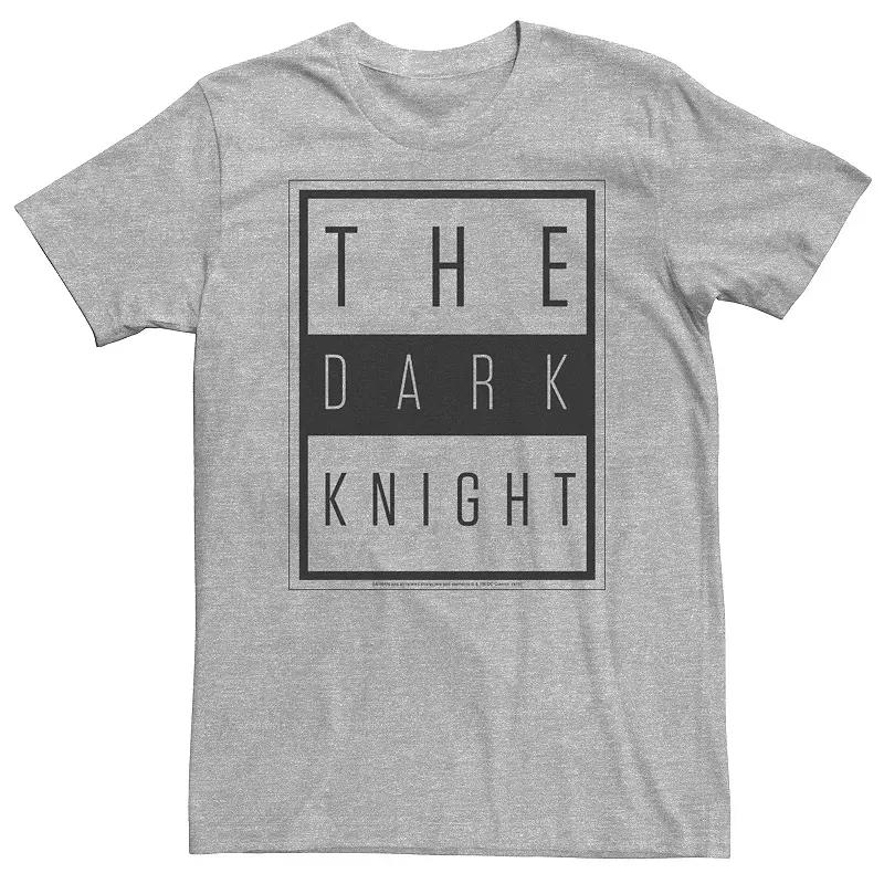 Big & Tall DC Comics Batman The Dark Knight Block Poster Tee, Boy's,  Product Image
