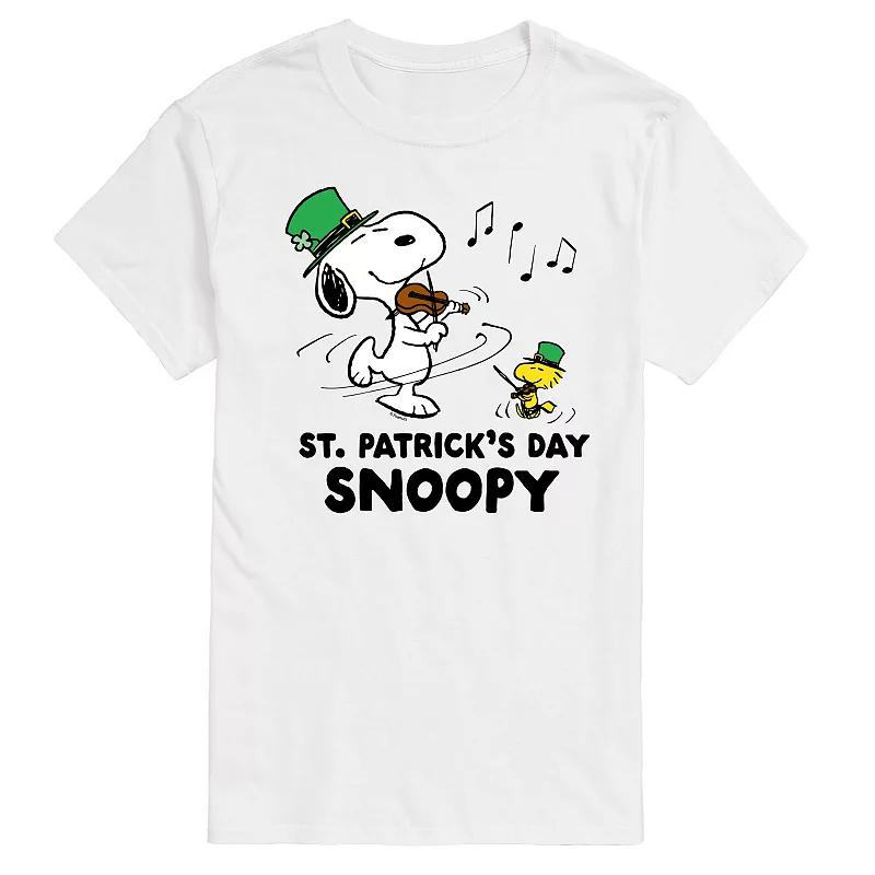 Men's Peanuts St. Patricks Day Snoopy Graphic Tee,  Product Image