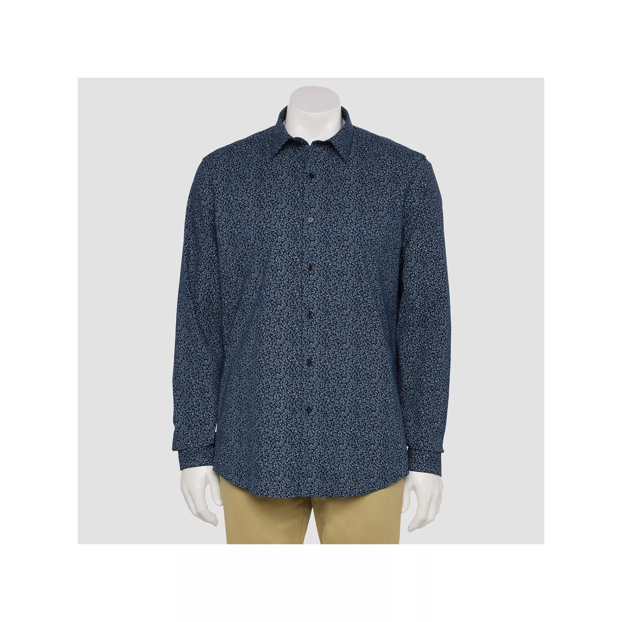 Men's Apt. 9® Premier Flex Regular-Fit Dress Shirt,  Product Image