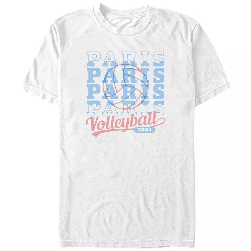 Men's Paris Volleyball 2024 Graphic Tee,  Product Image