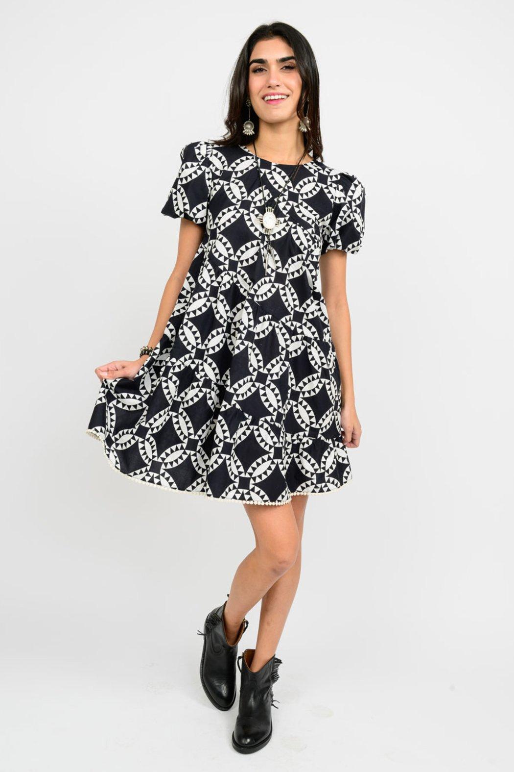 Quality Pattern Swing Dress Product Image