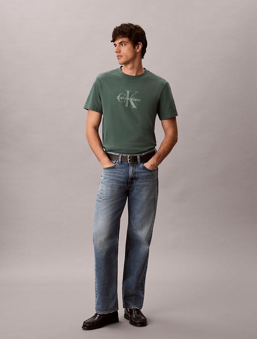 Acid Wash Monologo Tee Product Image