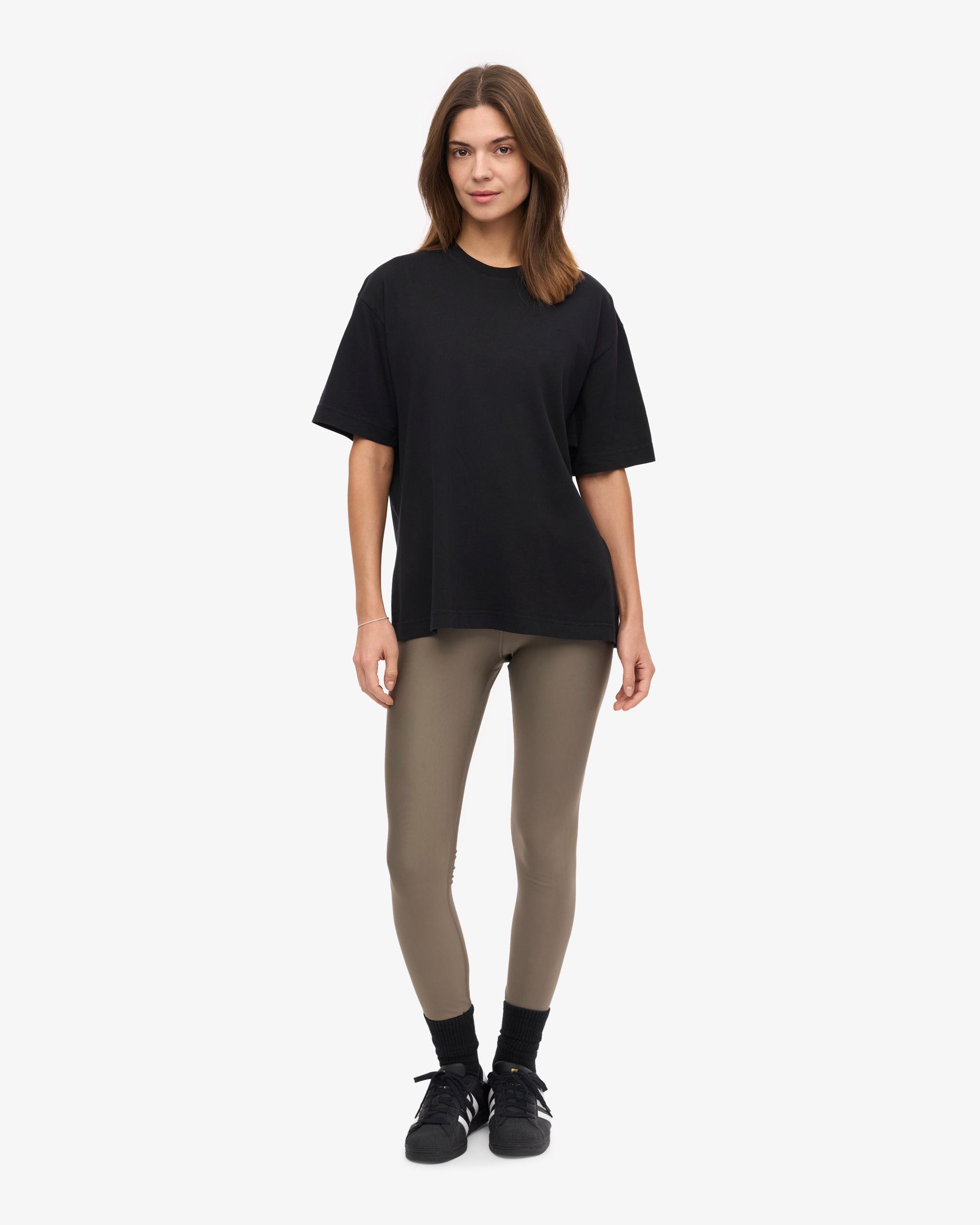 Oversized Organic T-Shirt - Deep Black Product Image