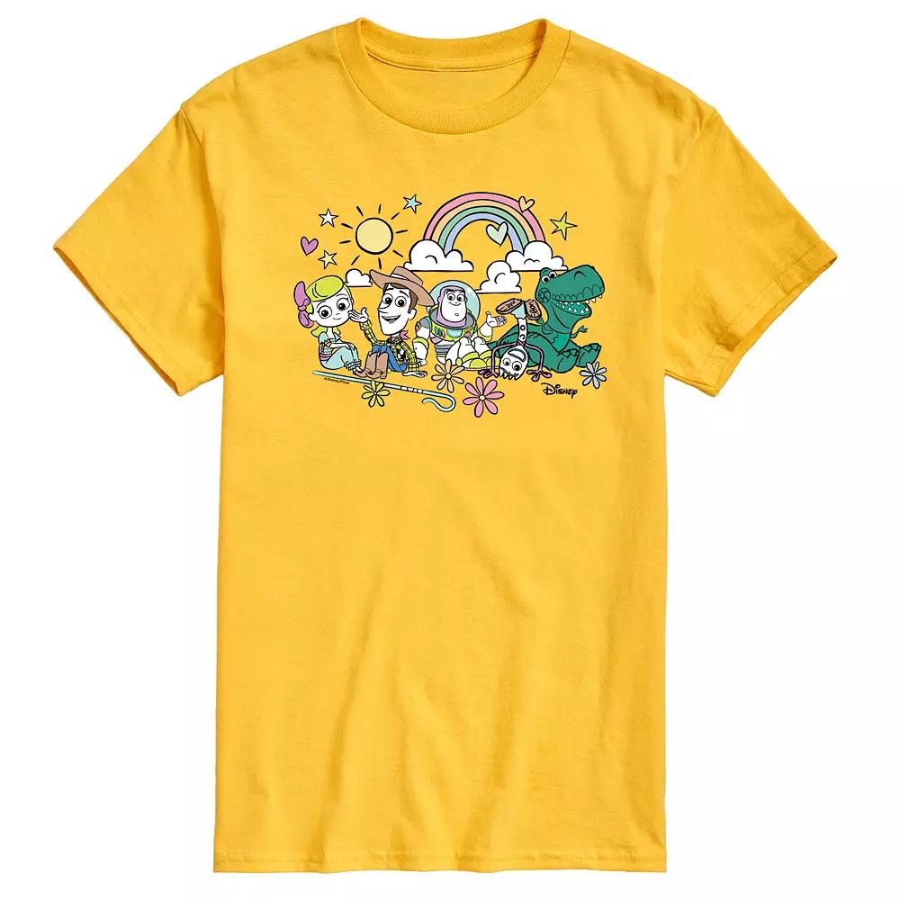 Disney / Pixar's Toy Story 4 Men's Group Sitting Graphic Tee,  Product Image