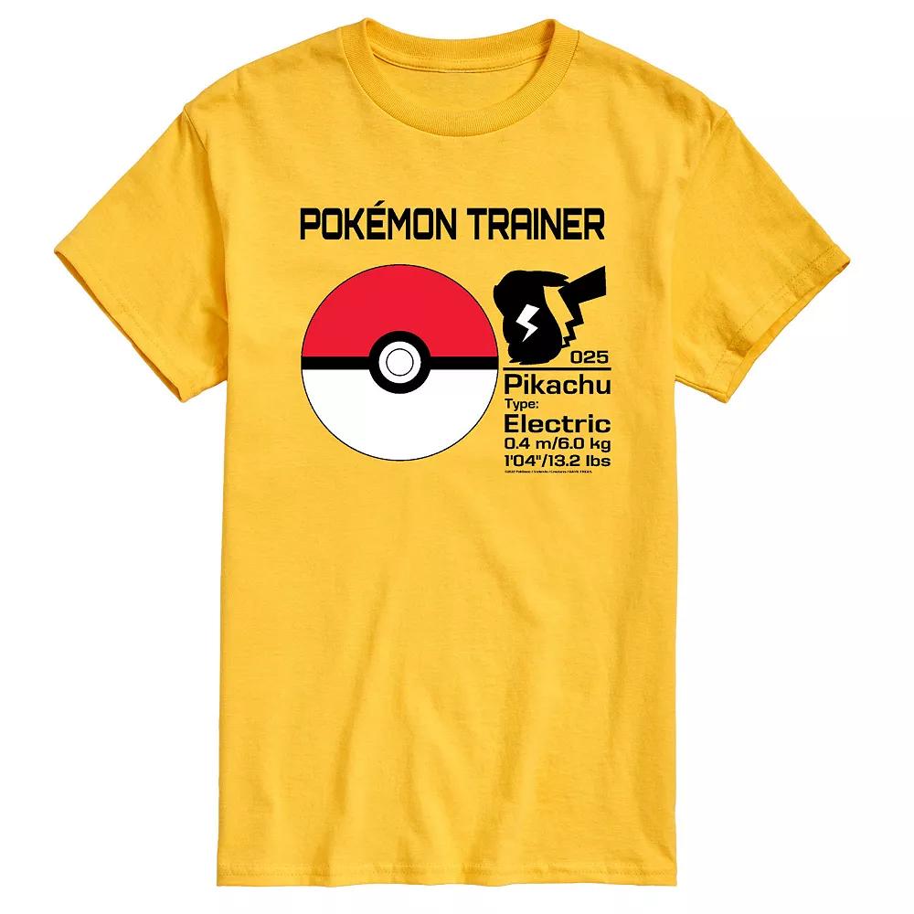 Men's Pokemon Pokeball Trainer Tee,  Product Image