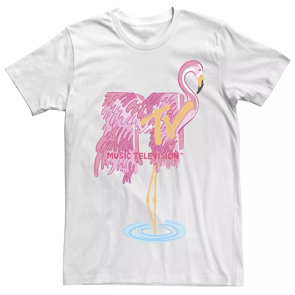Big & Tall MTV Fresh Flamingo Tee, Men's,  Product Image