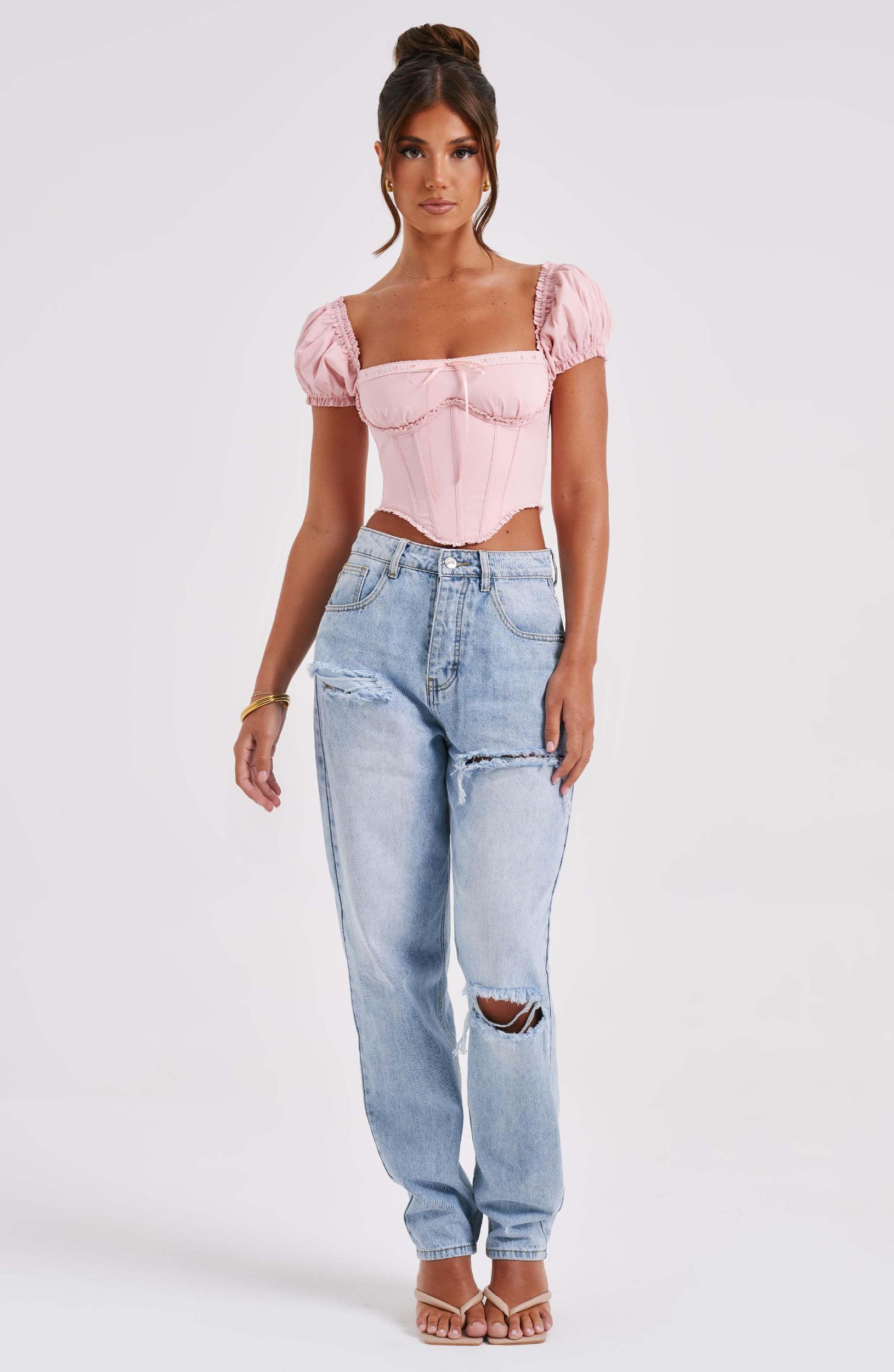 Matilda Corset - Blush Product Image