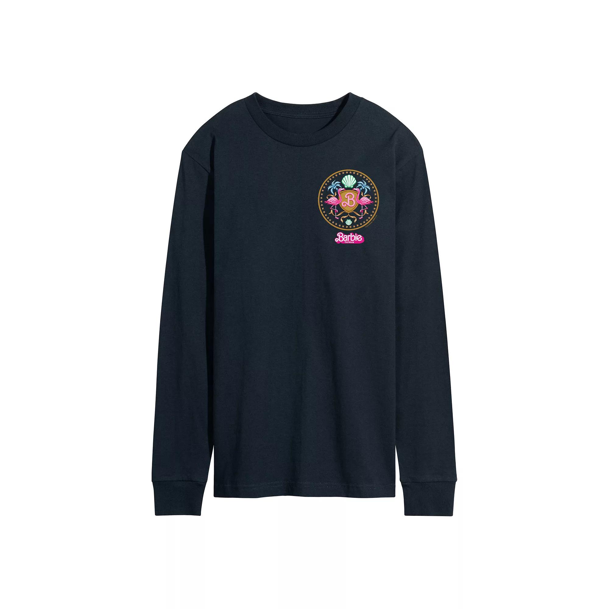 Men's Barbie Theatrical Crest Long Sleeve,  Product Image