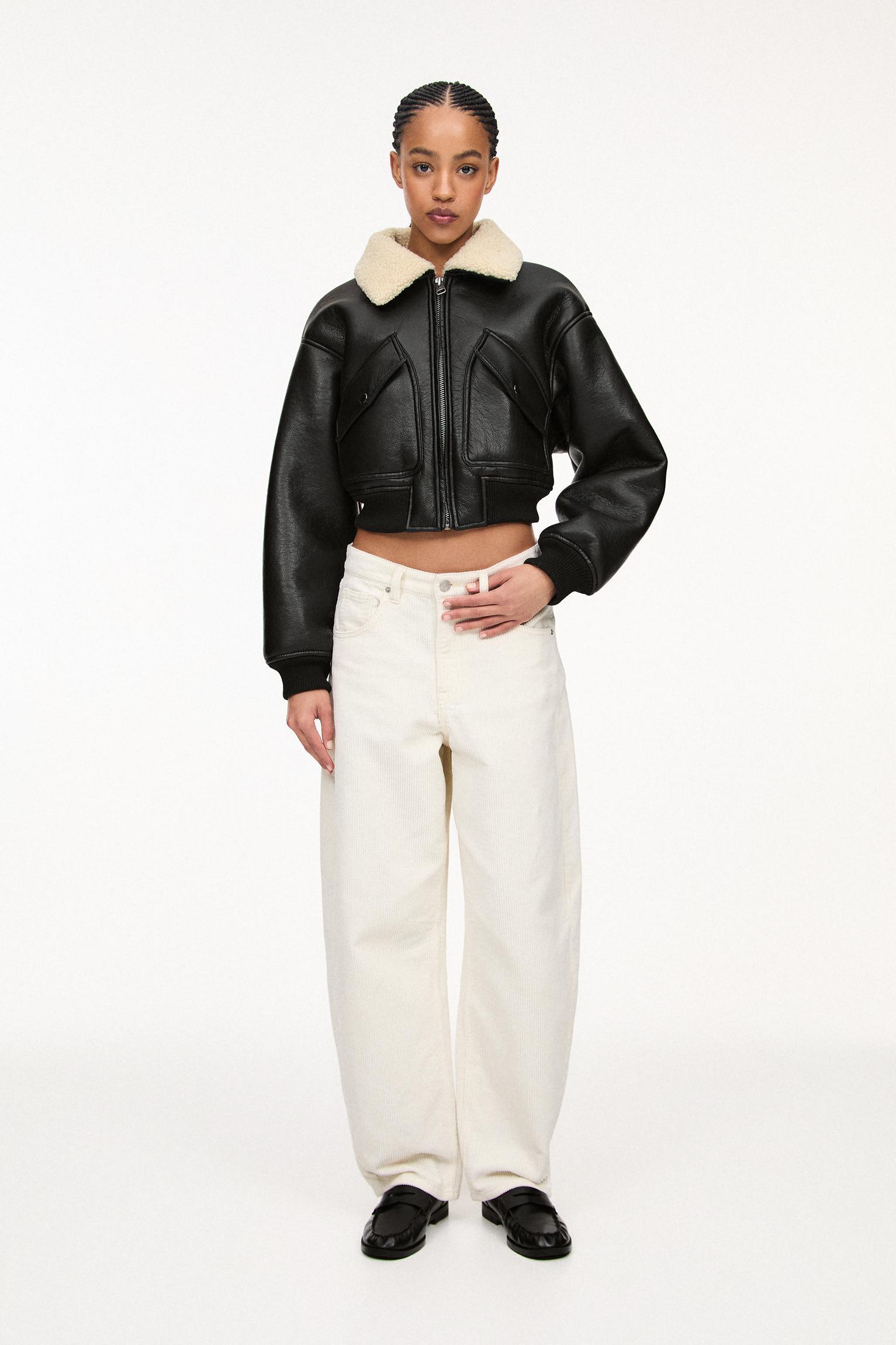 Double-sided cropped jacket Product Image