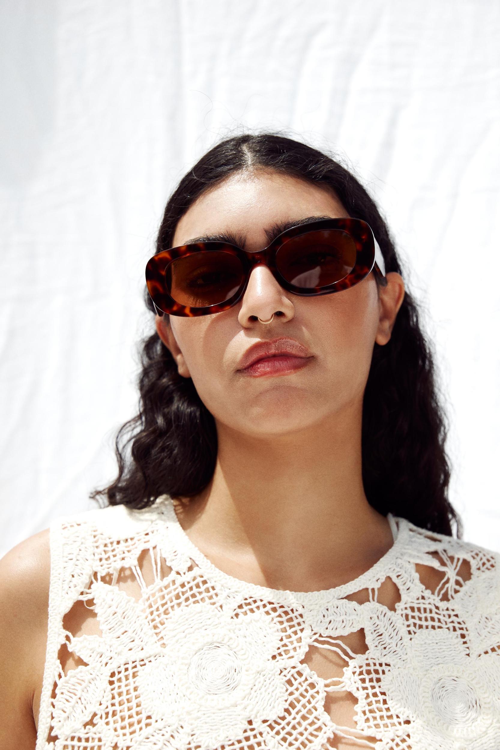 FLORAL CROCHET DRESS Product Image