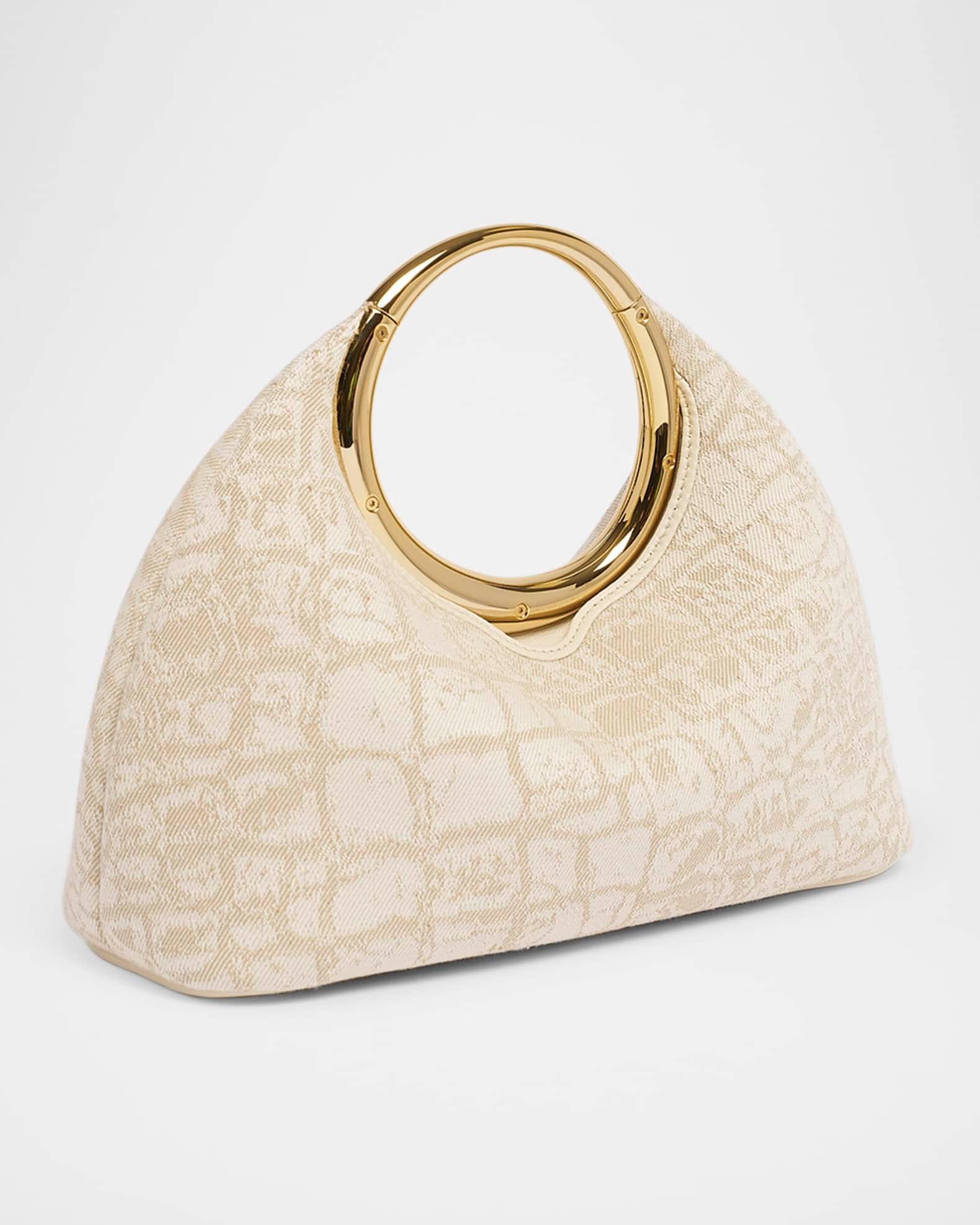 Le Petit Calino Croc-Printed Top-Handle Bag Product Image