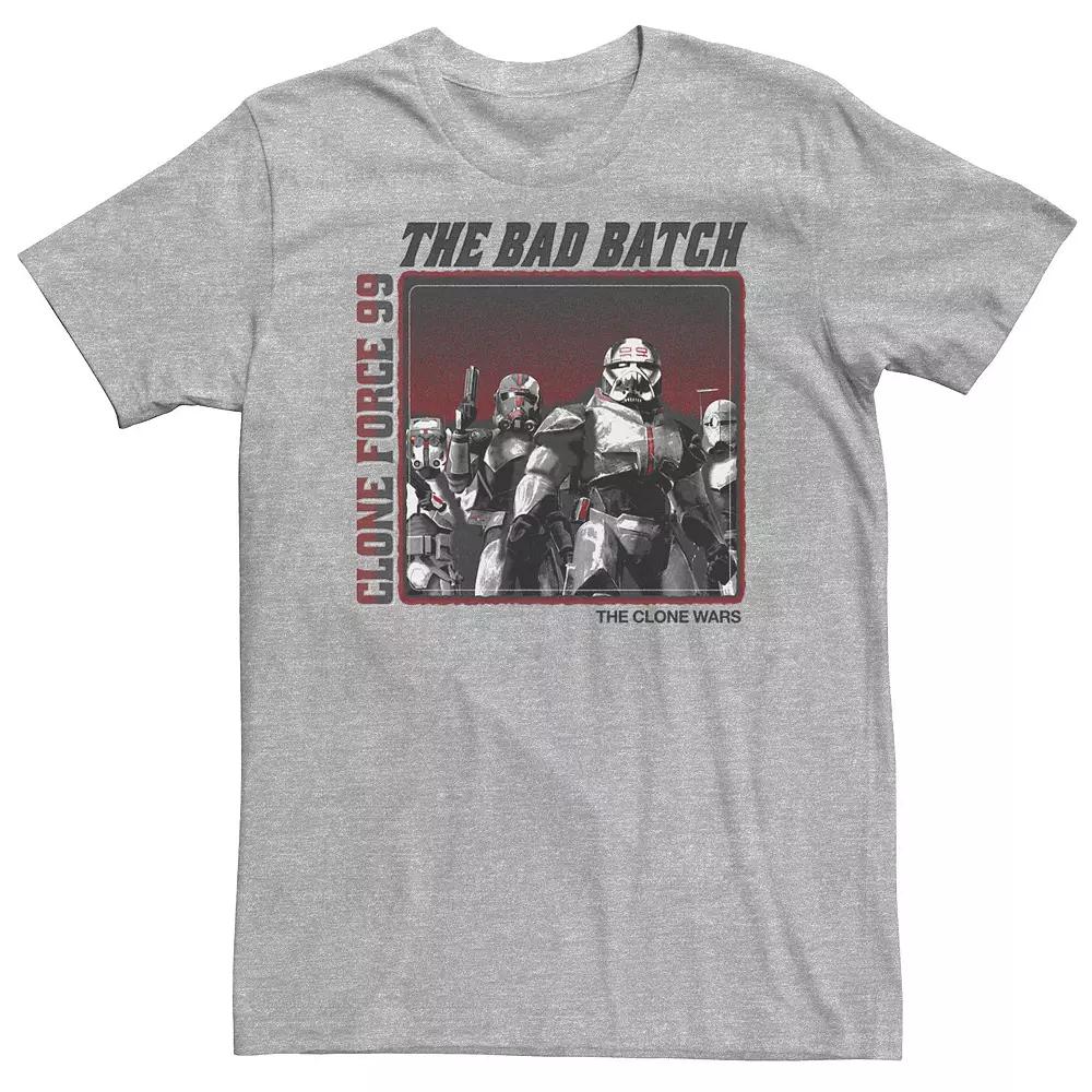 Big & Tall Star Wars: The Clone Wars Clone Force 99 The Bad Batch Tee, Men's,  Product Image