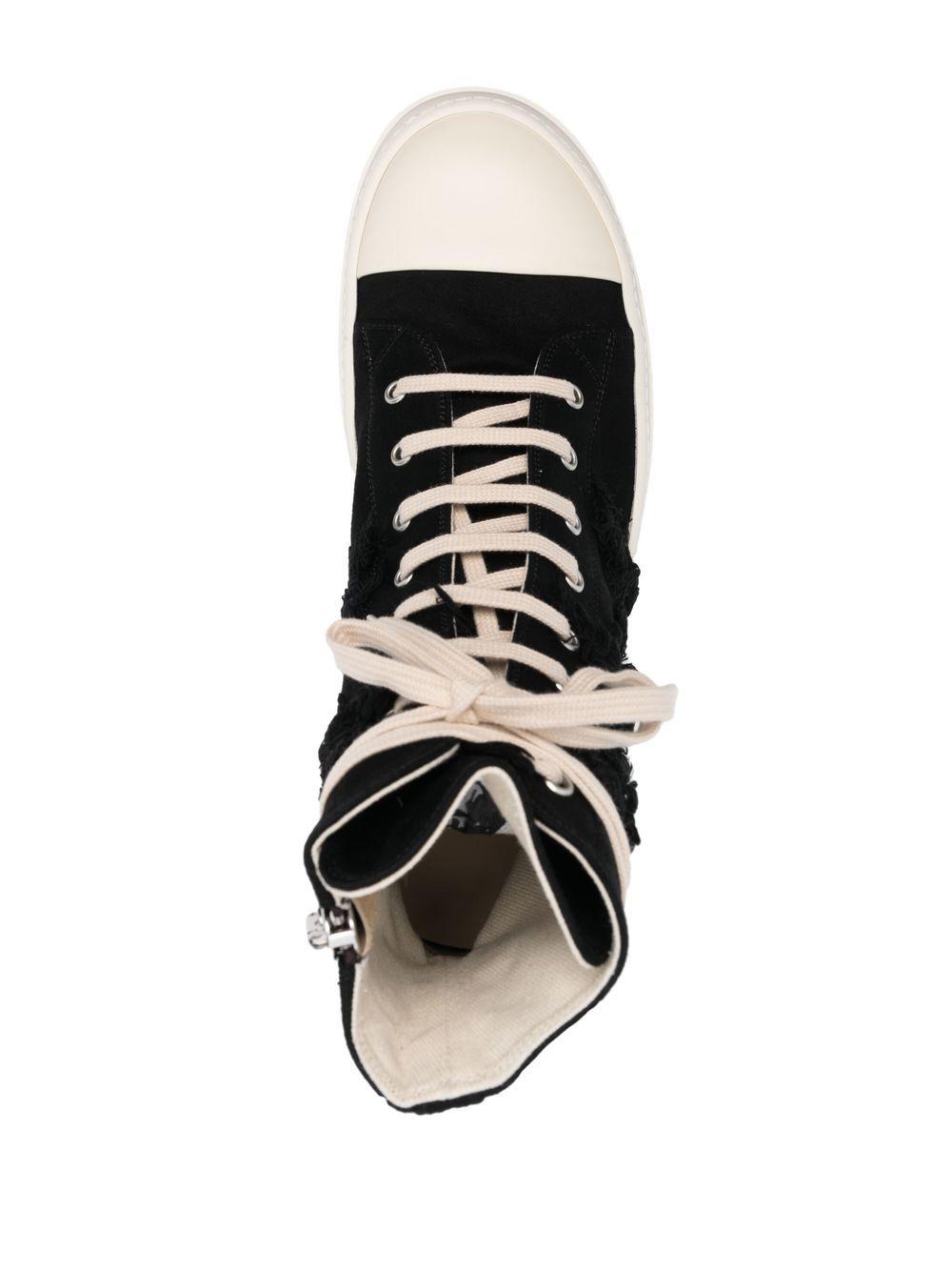 Broken high-top sneakers Product Image