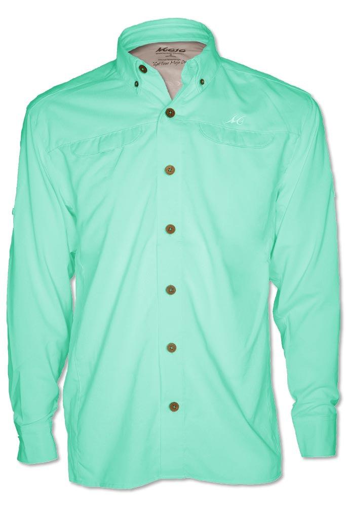 Mojo Sportswear Company Mr. Big Men's Long Sleeve Fishing Button-Up Product Image