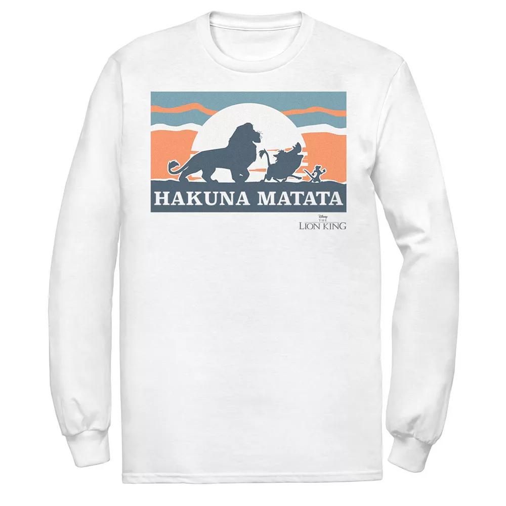 Men's Disney The Lion King Retro Hakuna Matata Trio Silhouette Tee,  Product Image