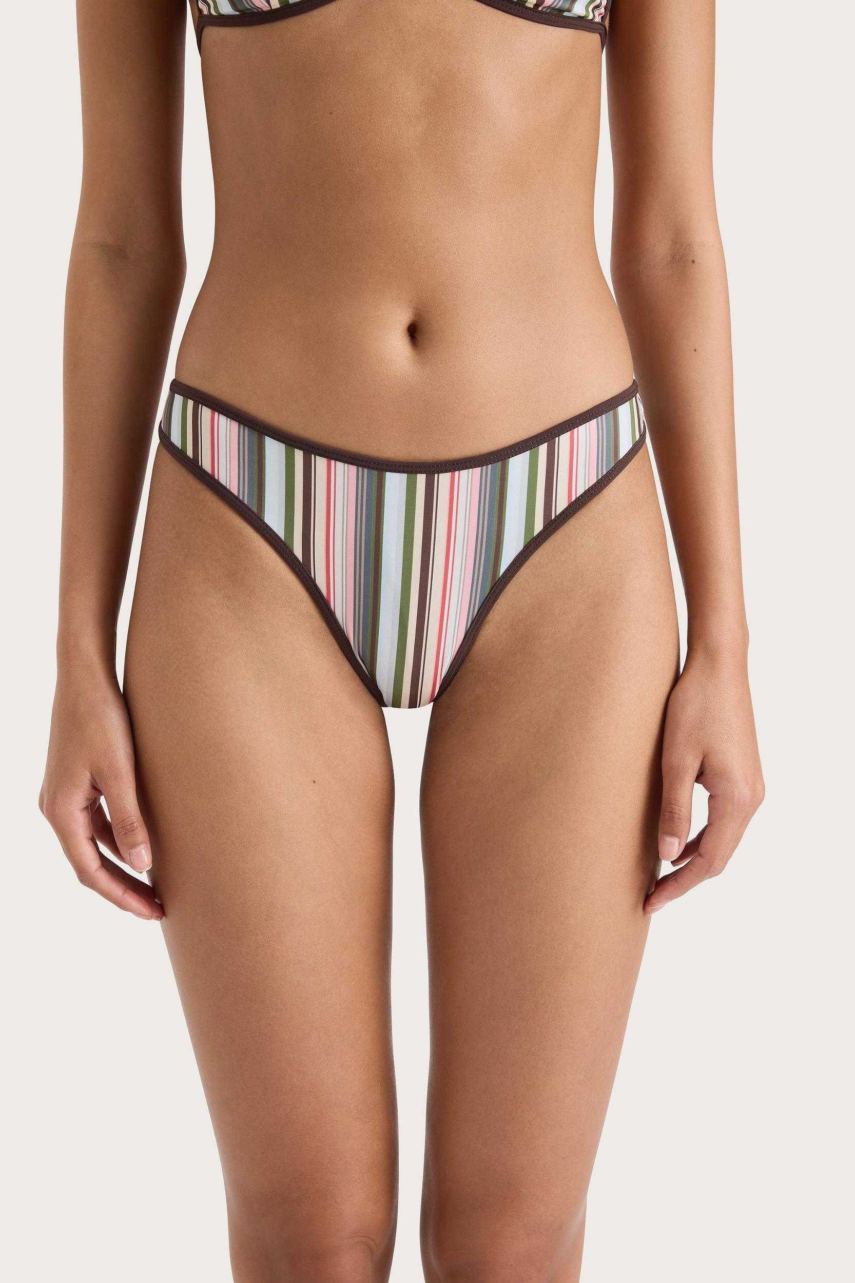 Ania Bikini Top Meleu Stripe Multi - Final Sale Product Image