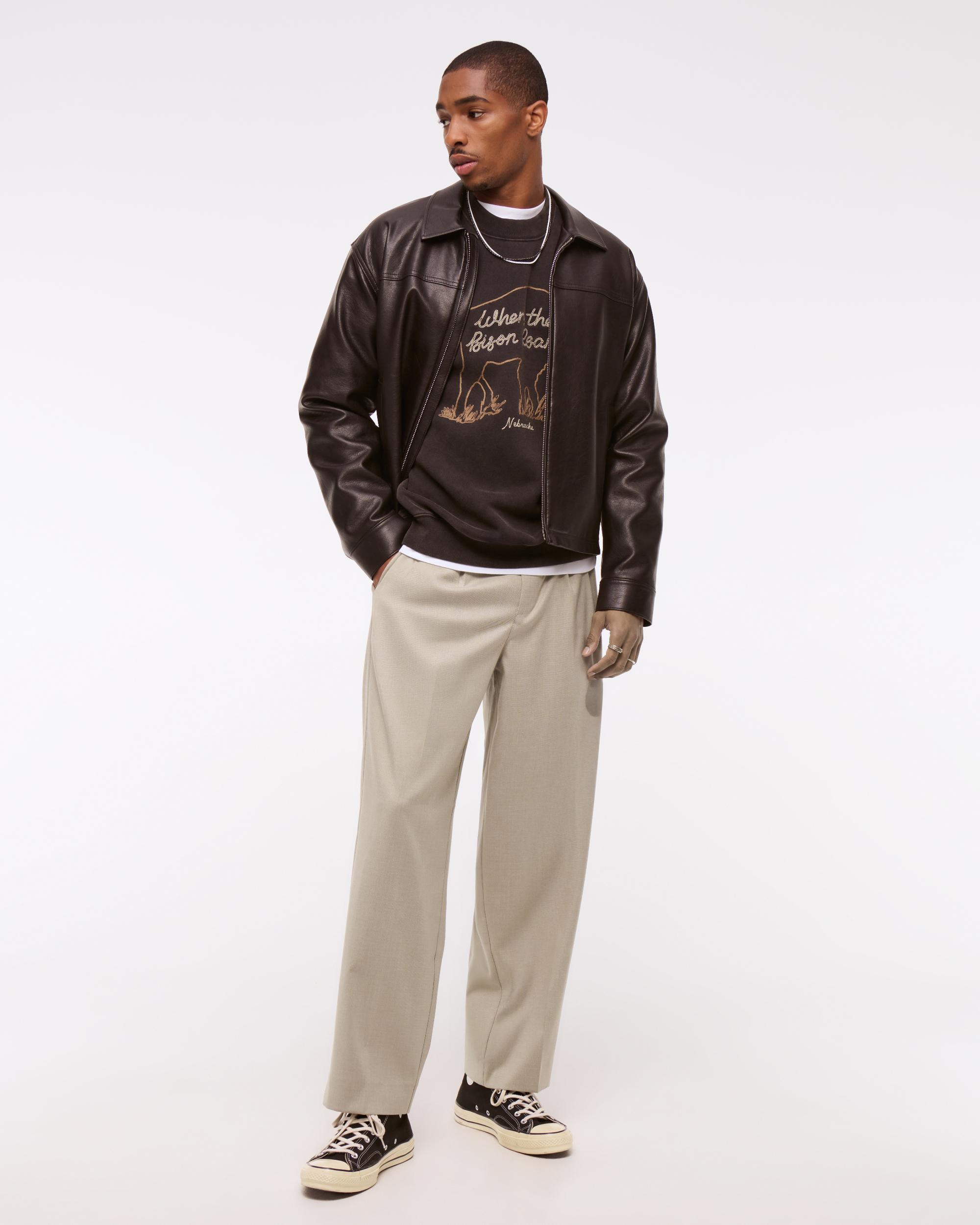 Pleated Baggy Trouser Product Image