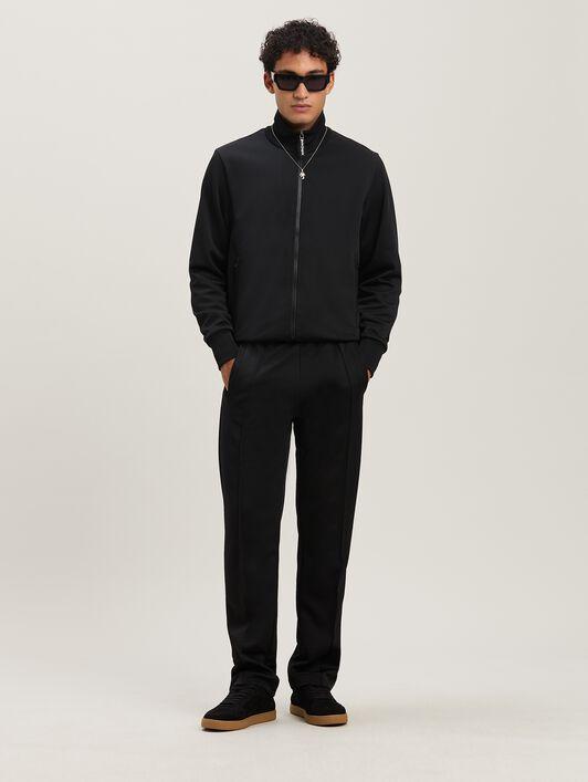 BACK CURVED LOGO TRACK PANTS BLACK - OFF Product Image