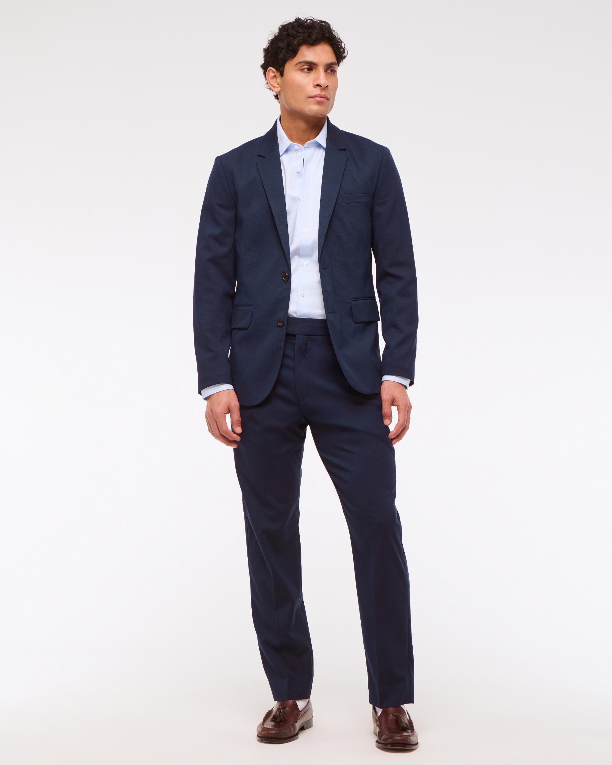 The A&F Collins Slim Blazer Product Image