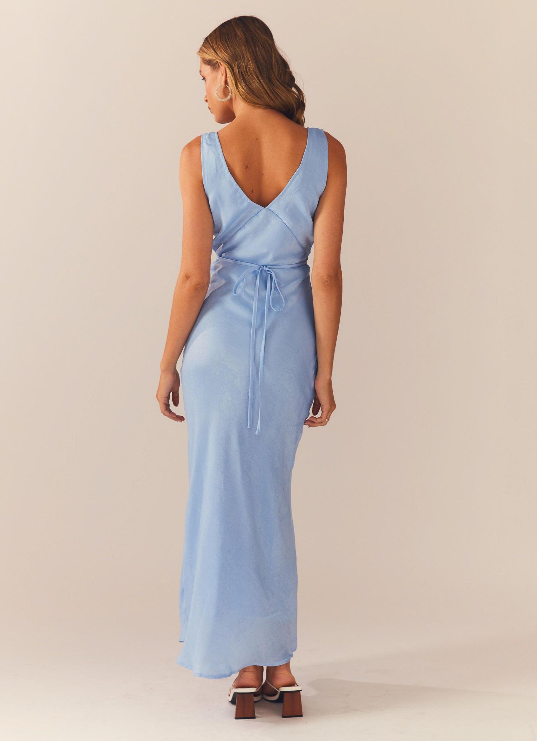 Loren Maxi Dress - Blue Product Image