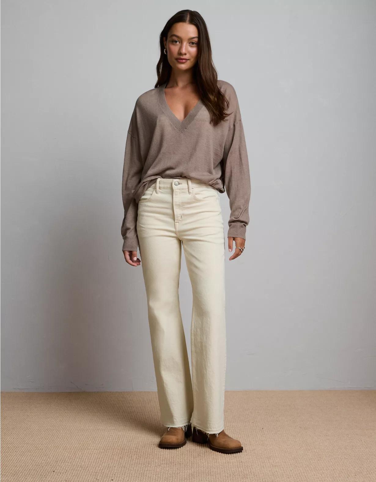 AE77 Premium Vintage Flare Jean Product Image