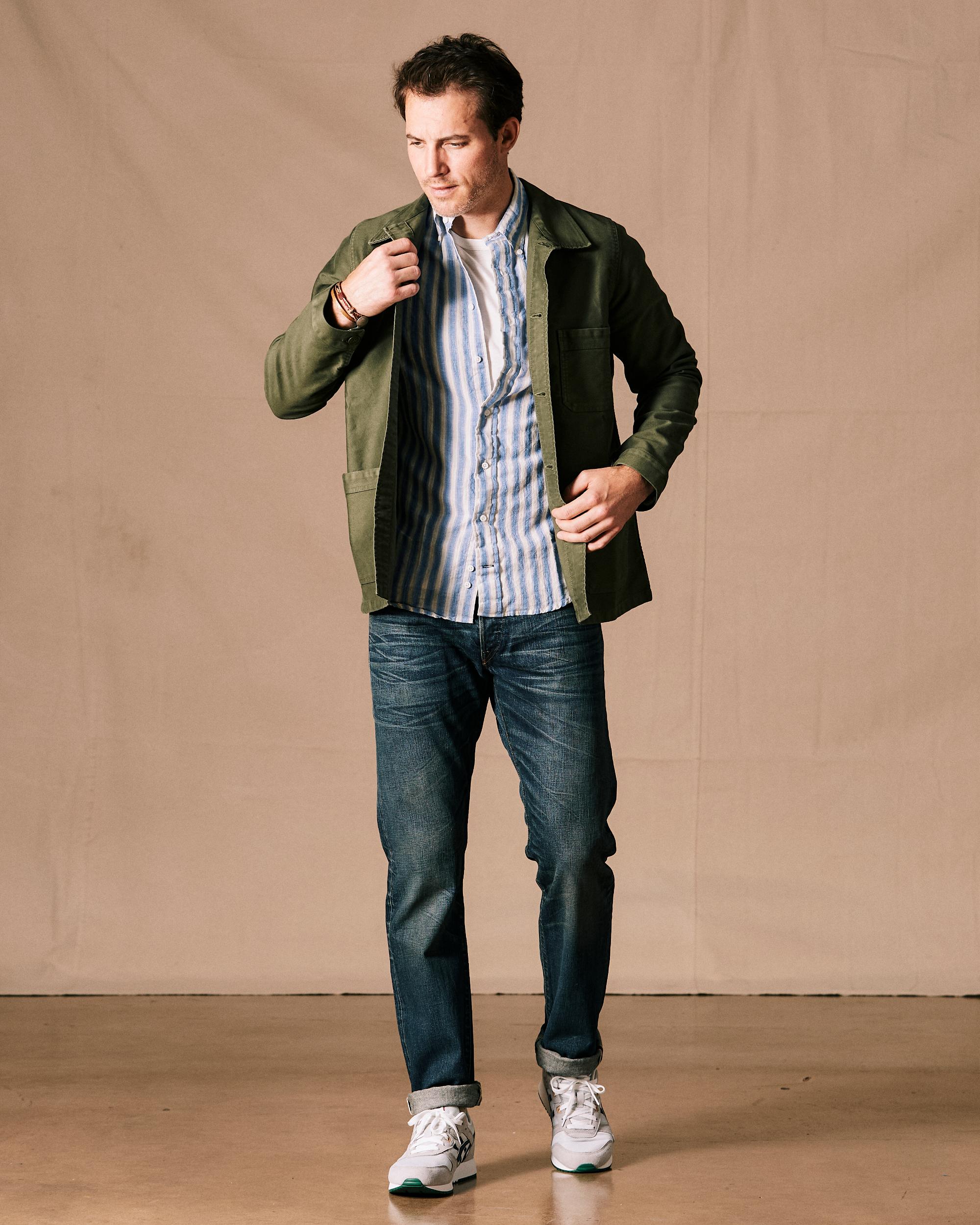 French Moleskin Work Jacket Product Image