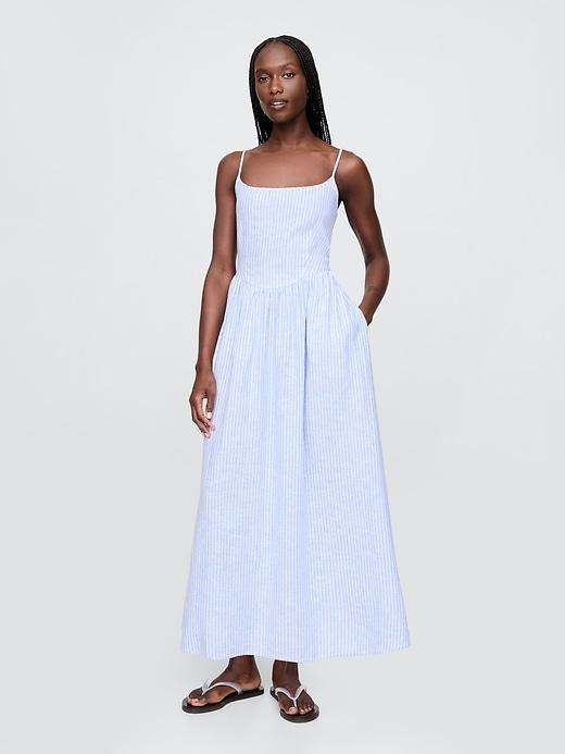 Drop-Waist Maxi Dress Product Image