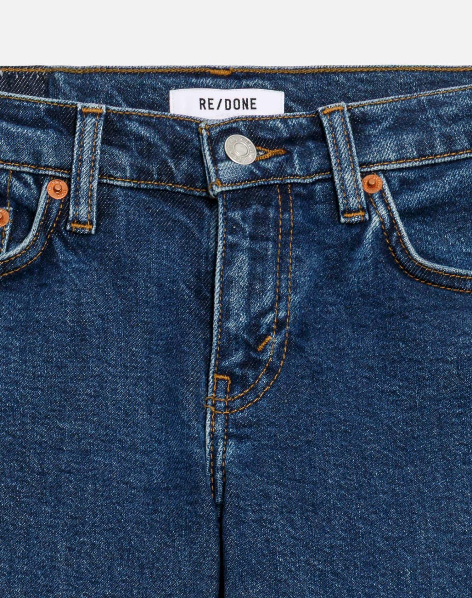 Comfort Stretch Low Rise Micro Boot - Rustic Indigo Product Image