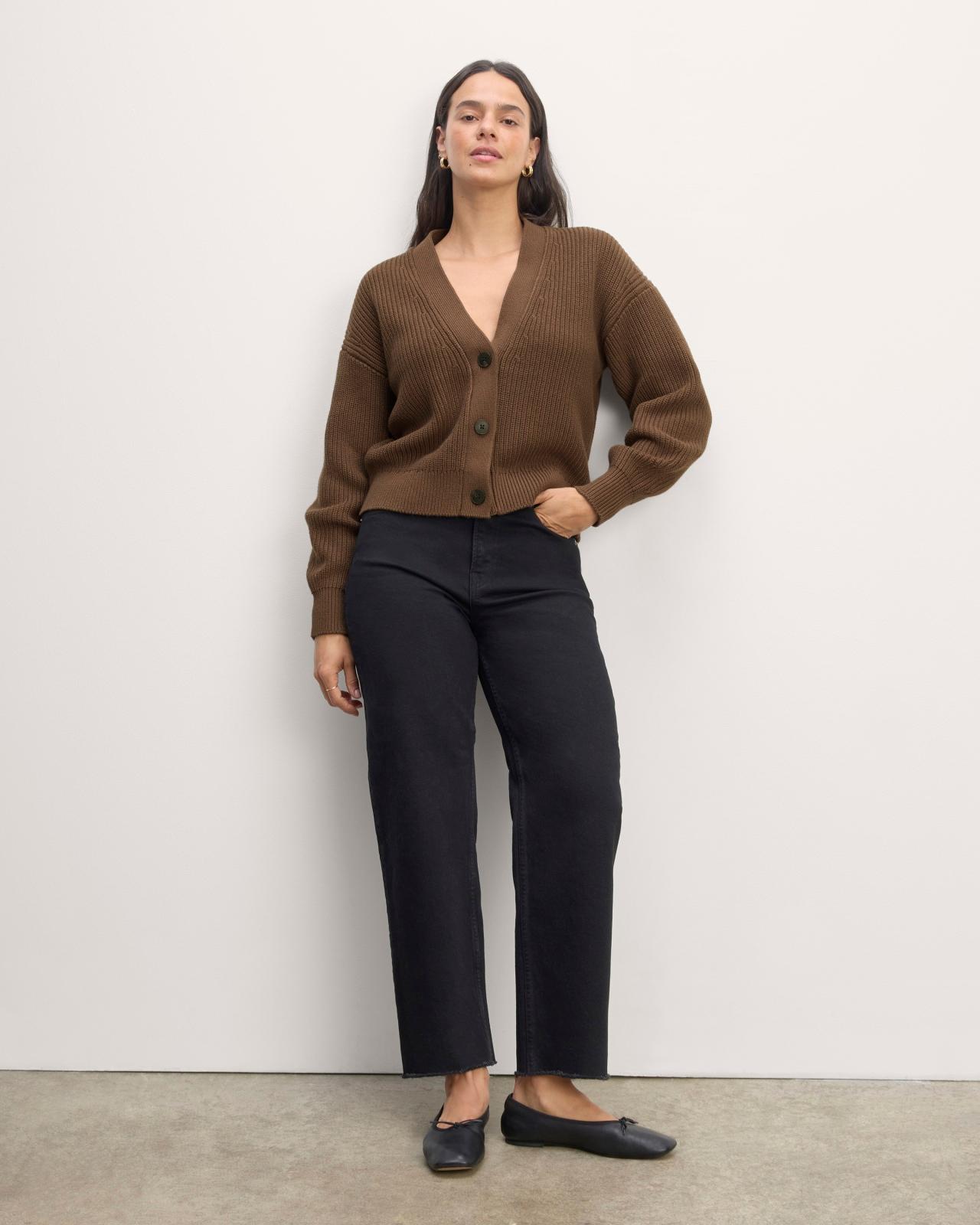 Womens Boxy Cardigan in Everyday Cotton by Everlane Product Image