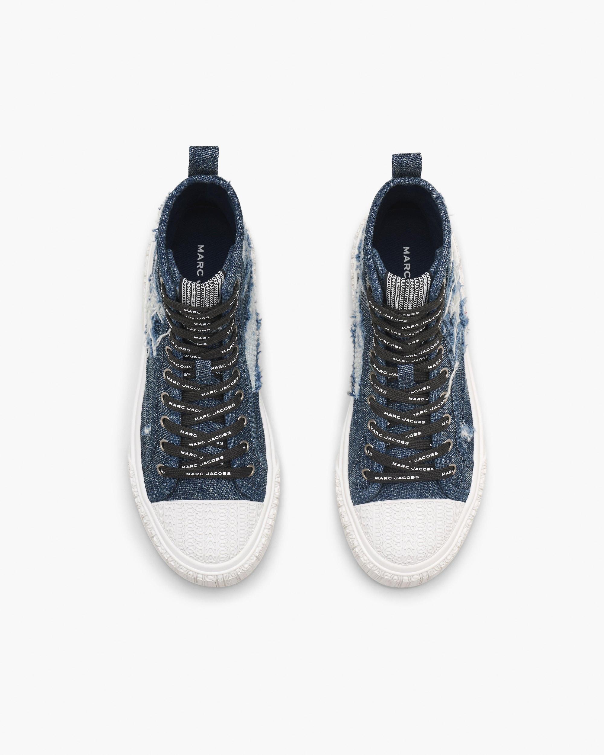 The Rip And Repair Denim High Top Sneaker Product Image