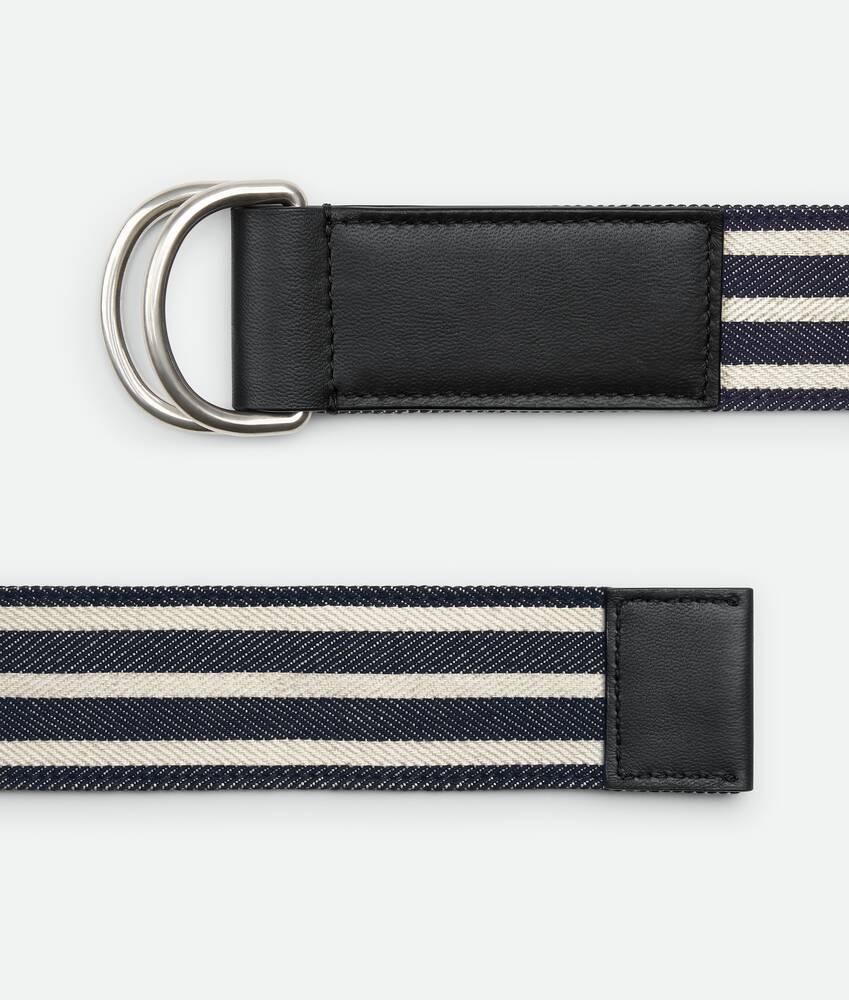 Men's Webbing Nastro Belt in Navy/white/space Product Image