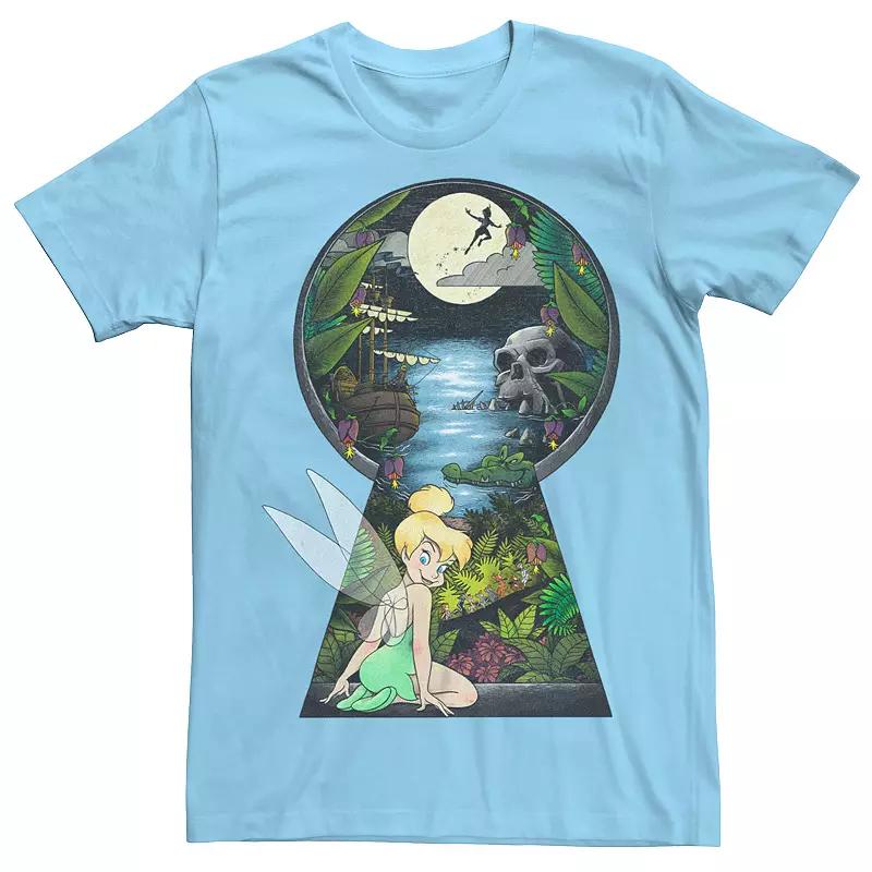 Disney's Tinker Bell Nature Filled Keyhole Men's Tee,  Product Image