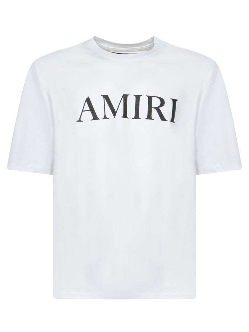 White Printed Core Logo T-Shirt Product Image