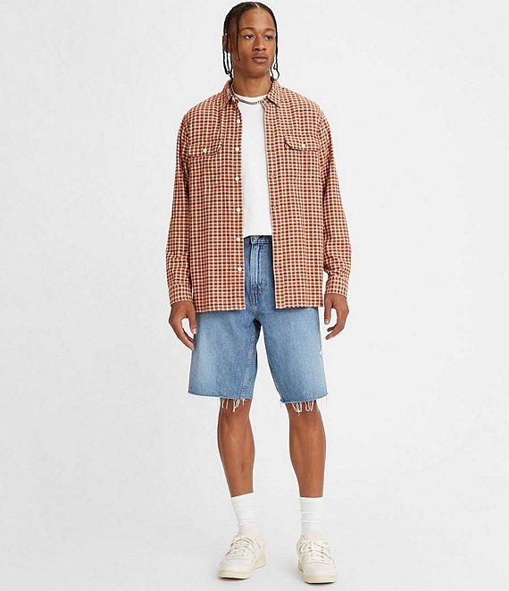 Levi's® 469 Loose Fit 12#double; Inseam Denim Shorts Product Image