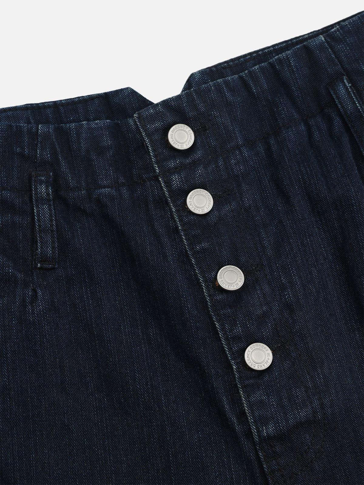 Aelfric Eden Button Fly Super Baggy Barrel Jeans Product Image